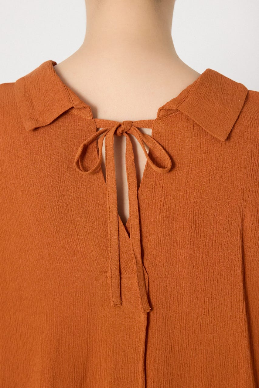 レーヨンクレープ2WAYシャツ D/ORG FREE