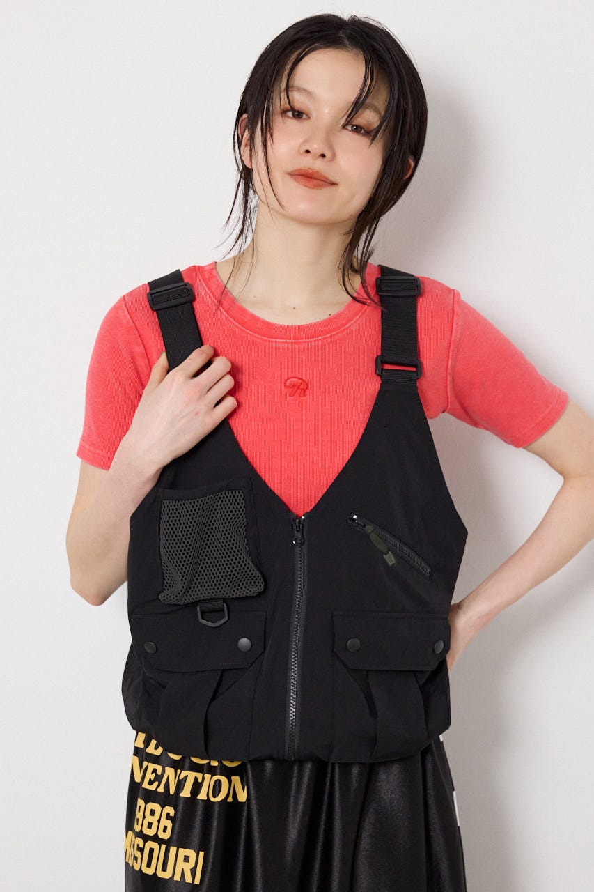 W/Rユーティリティーベスト BLK FREE