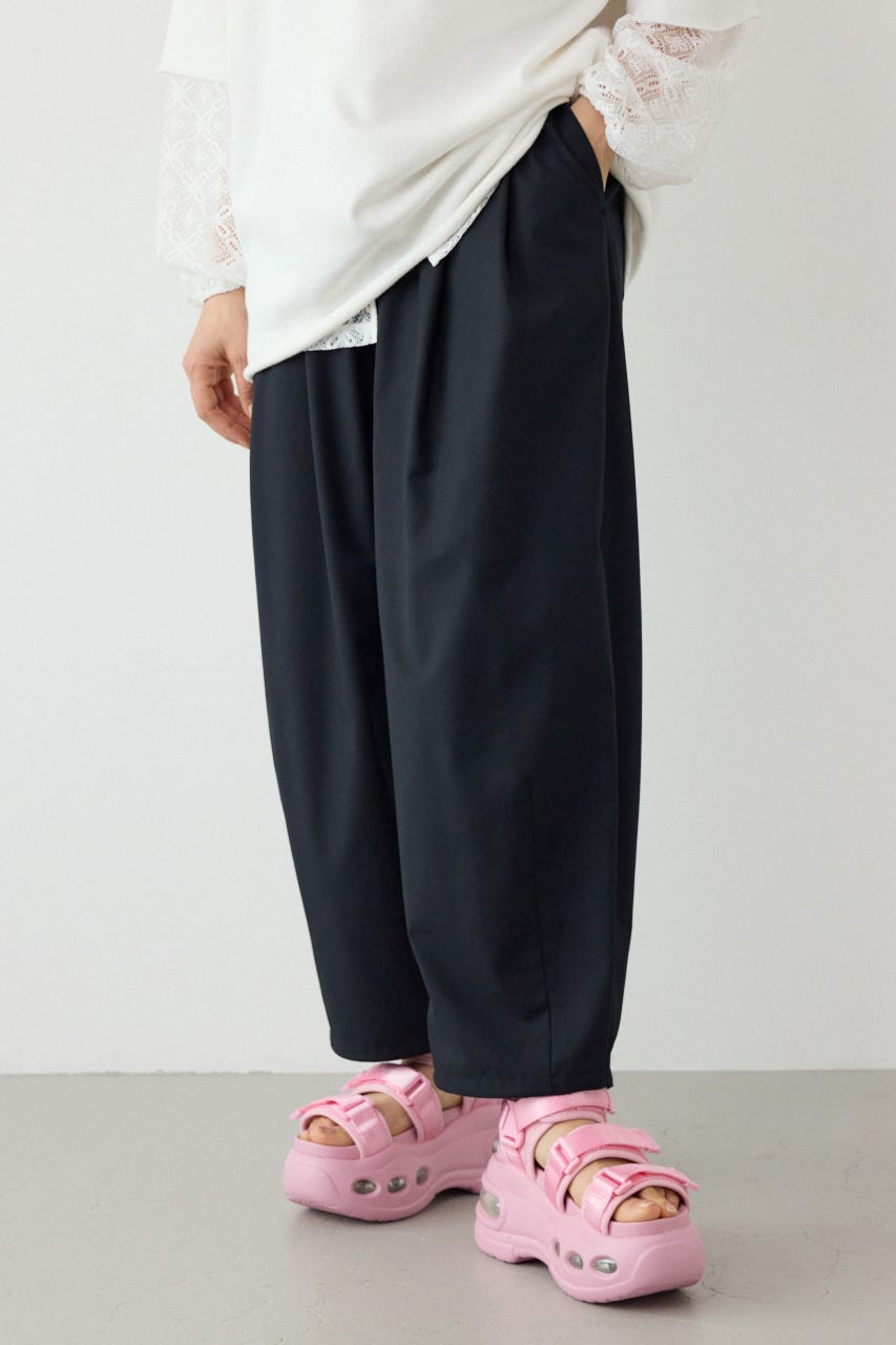 コクーンタックパンツ BLK S