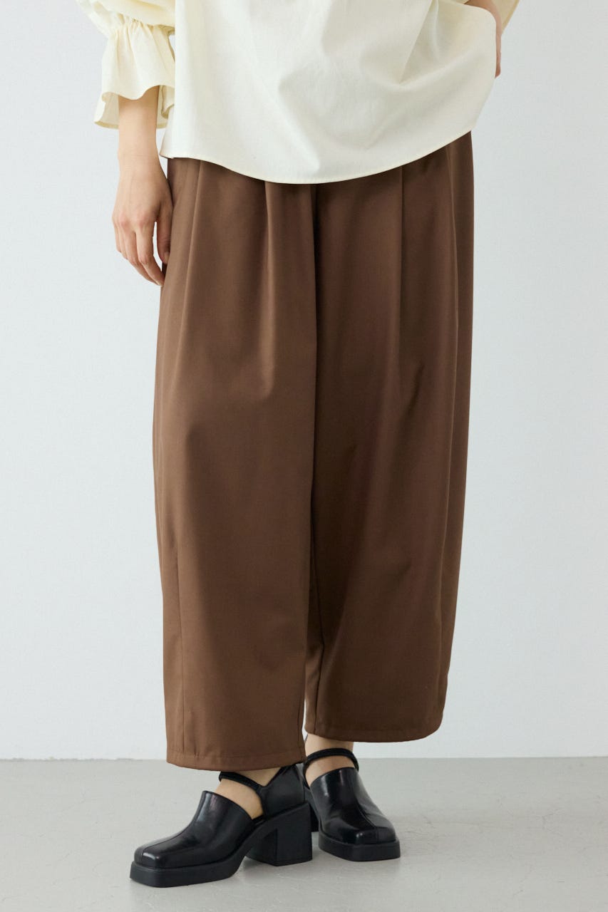 コクーンタックパンツ BRN M