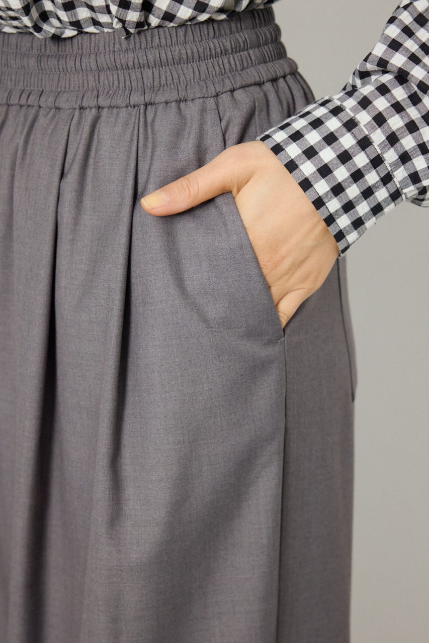 コクーンタックパンツ GRY S