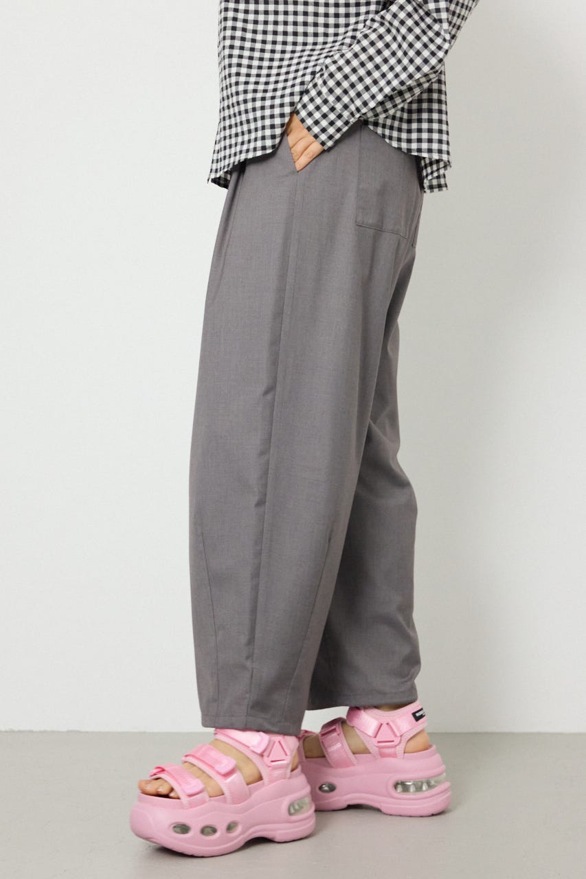 コクーンタックパンツ GRY S