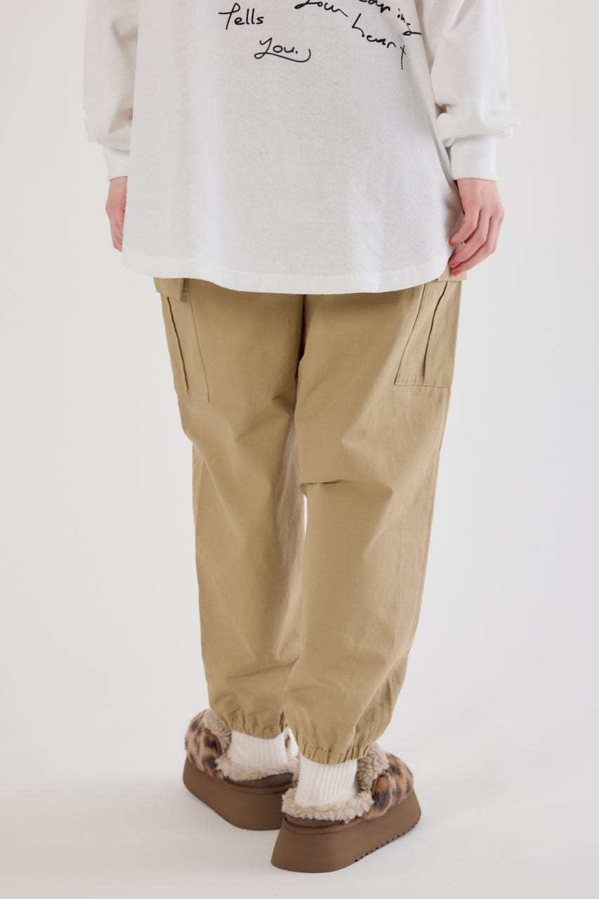カーゴJOGパンツ BEG M