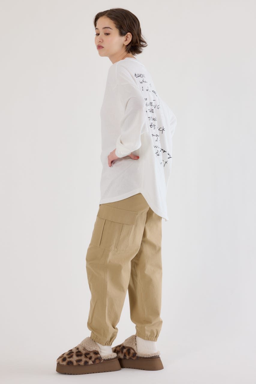 カーゴJOGパンツ BEG M