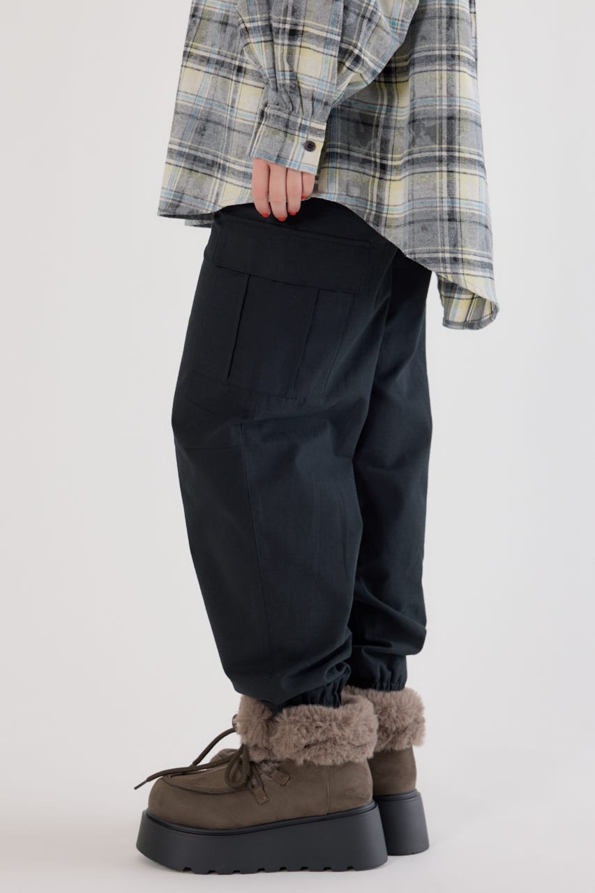 カーゴJOGパンツ BLK M
