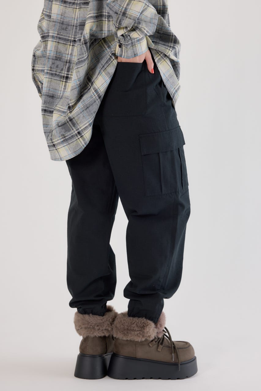 カーゴJOGパンツ BLK M