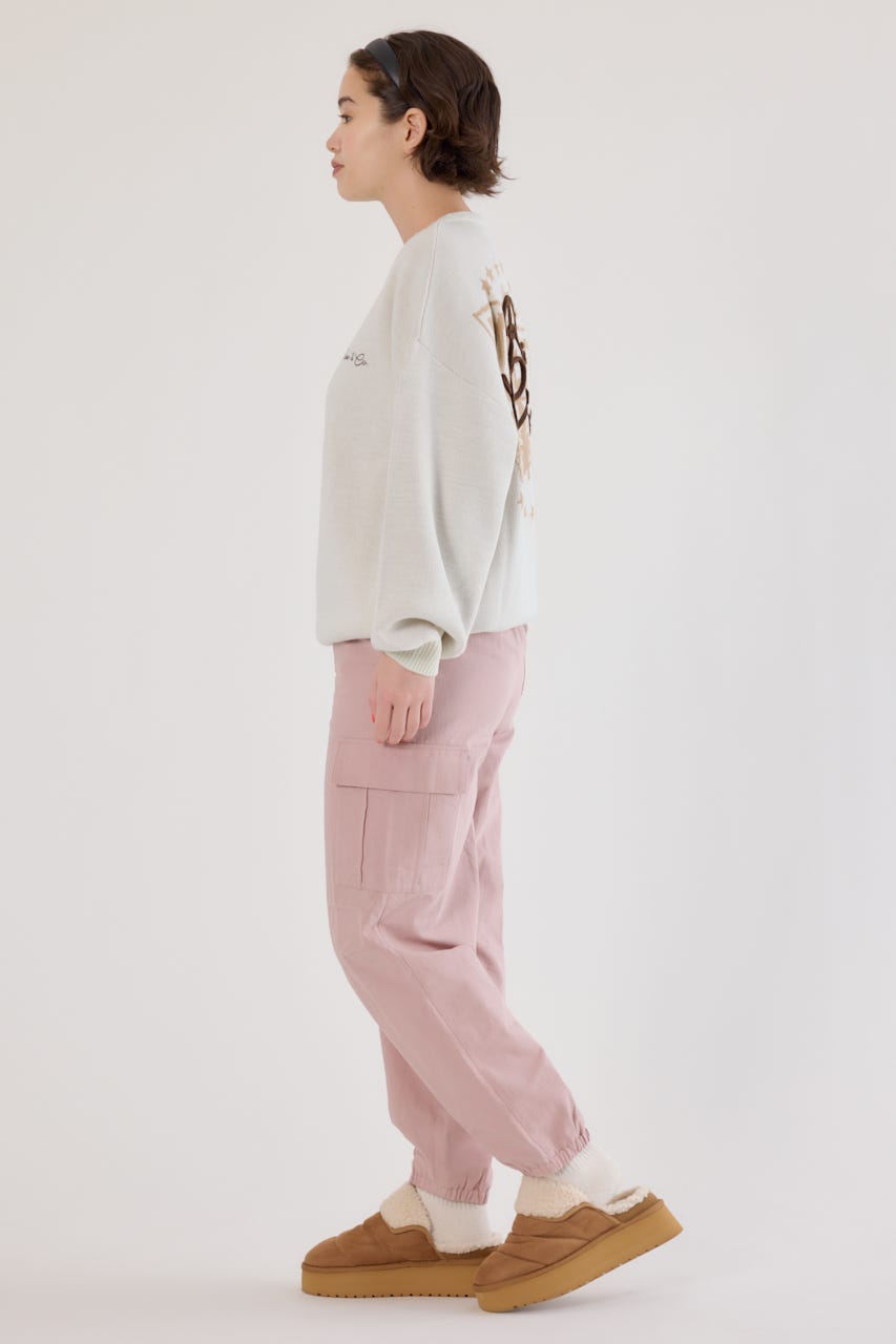 カーゴJOGパンツ D/PNK S