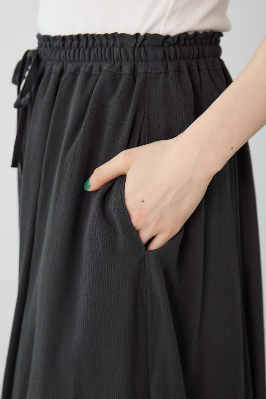 レーヨンクレープリラックススカーチョ C.GRY FREE