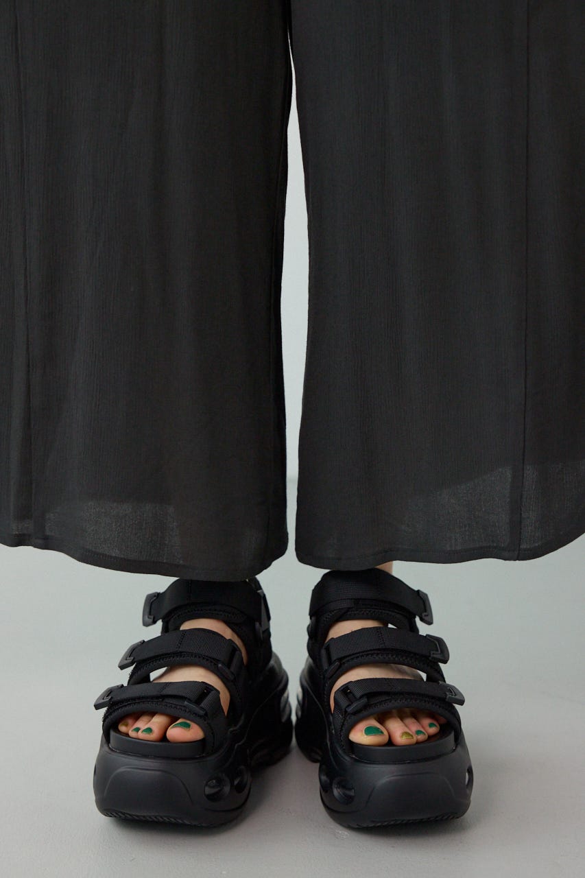 レーヨンクレープリラックススカーチョ C.GRY FREE