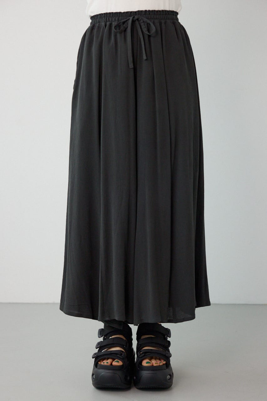 レーヨンクレープリラックススカーチョ C.GRY FREE