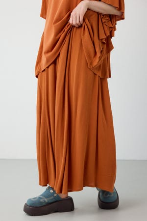 レーヨンクレープリラックススカーチョ