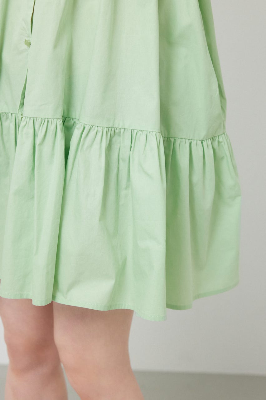 レースアップ2WAYチュニックワンピース MINT FREE