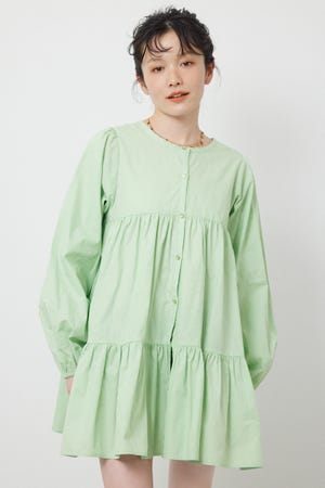 レースアップ2WAYチュニックワンピース