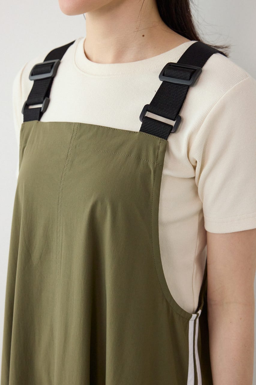 W/Rサイドラインジャンパースカート KHA FREE