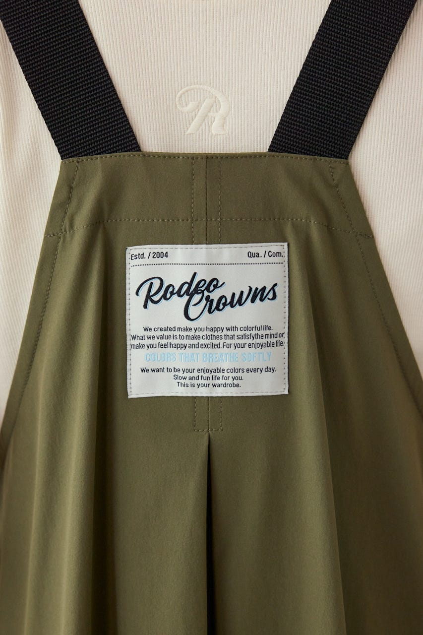 W/Rサイドラインジャンパースカート KHA FREE