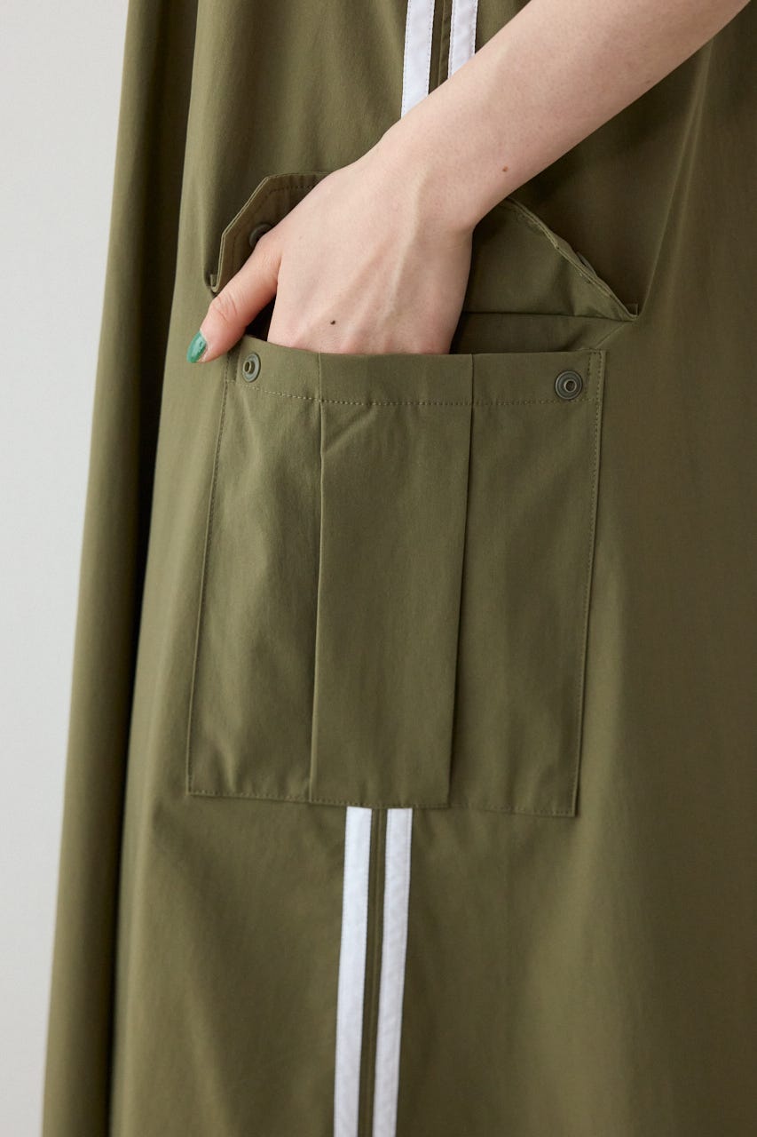 W/Rサイドラインジャンパースカート KHA FREE