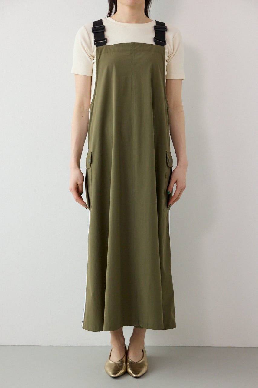 W/Rサイドラインジャンパースカート KHA FREE