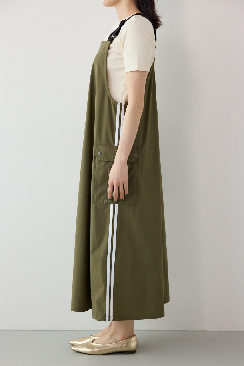 W/Rサイドラインジャンパースカート KHA FREE