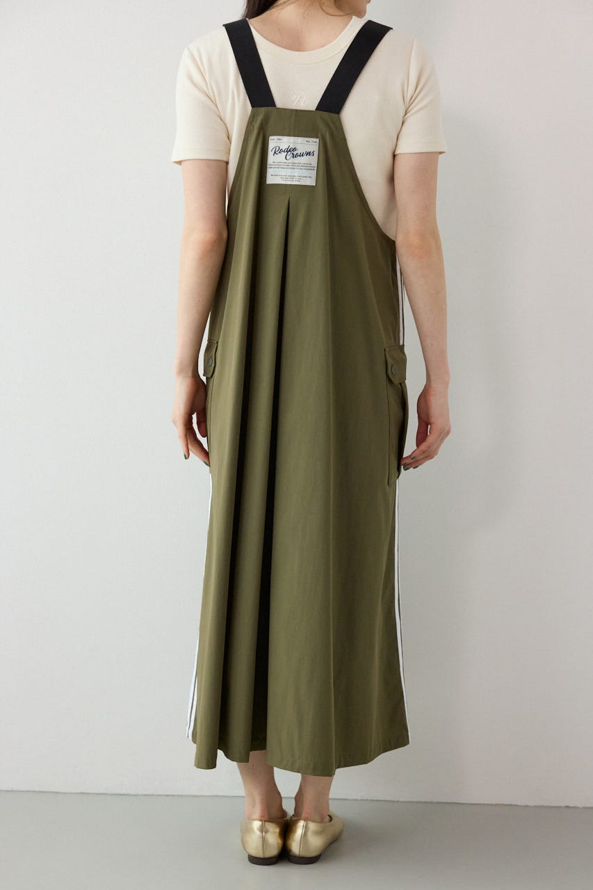 W/Rサイドラインジャンパースカート KHA FREE