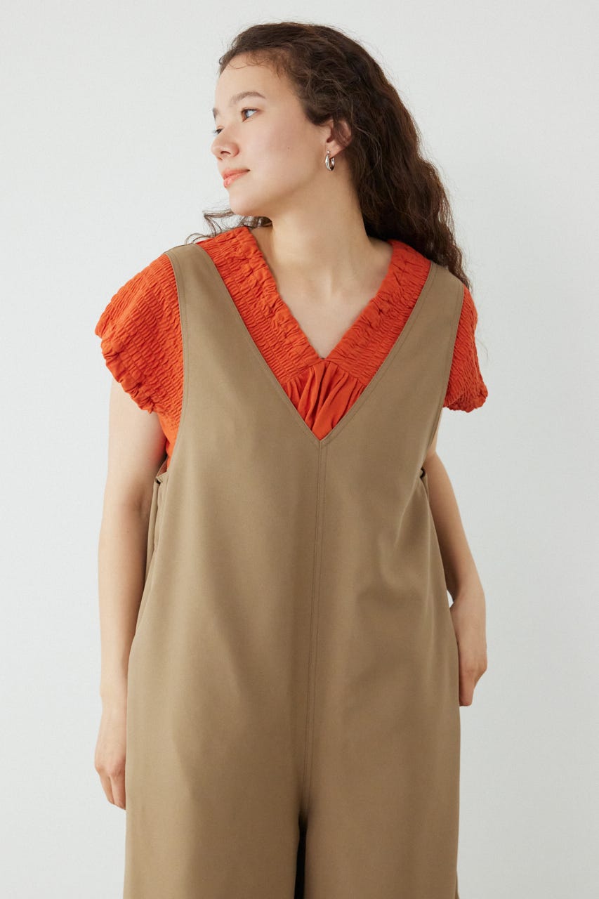 バックリボンオールインワン BEG FREE