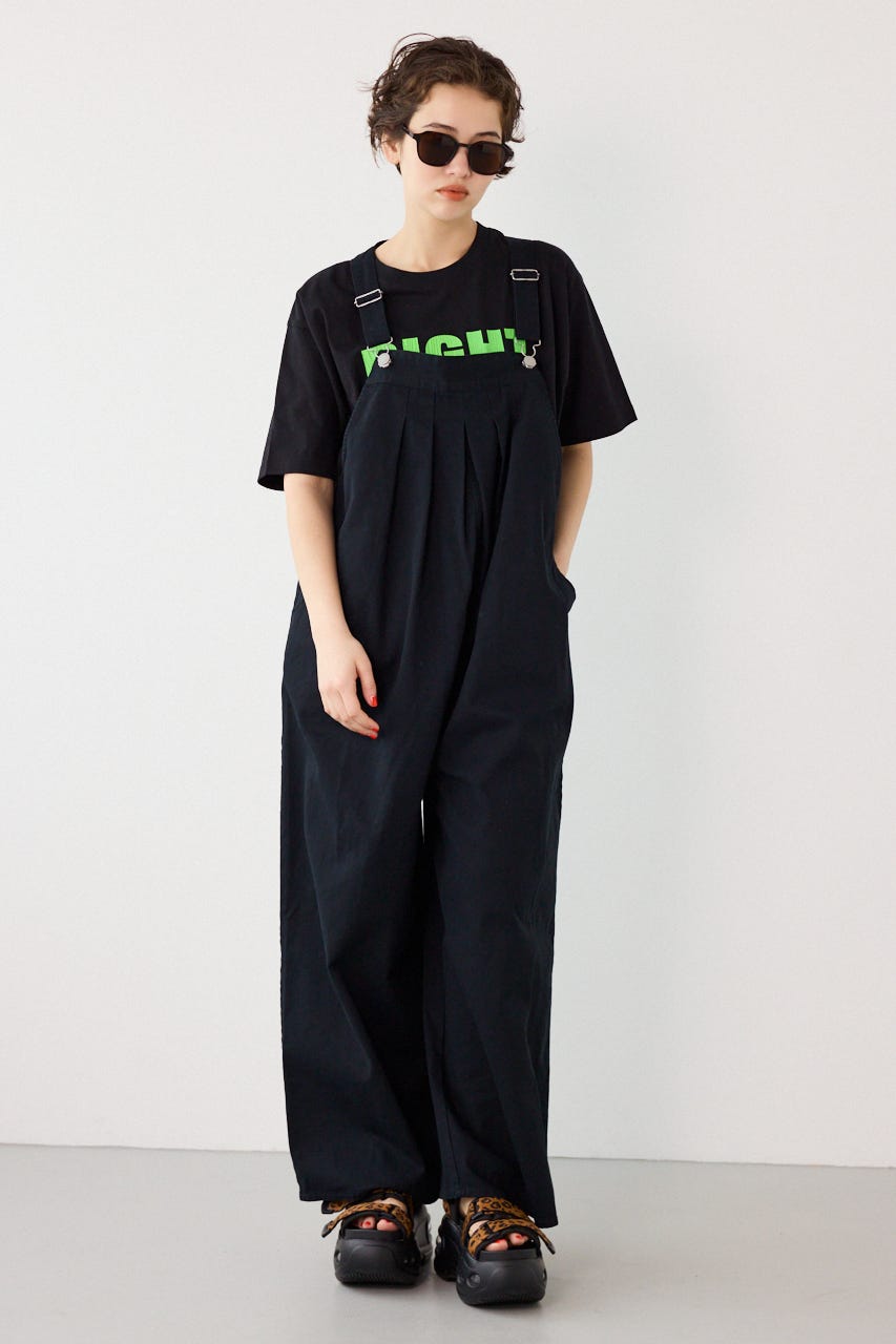 タックワイドサロペット BLK FREE