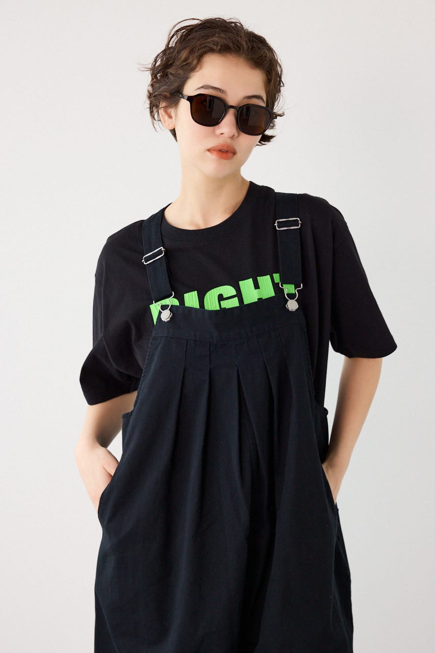 タックワイドサロペット BLK FREE
