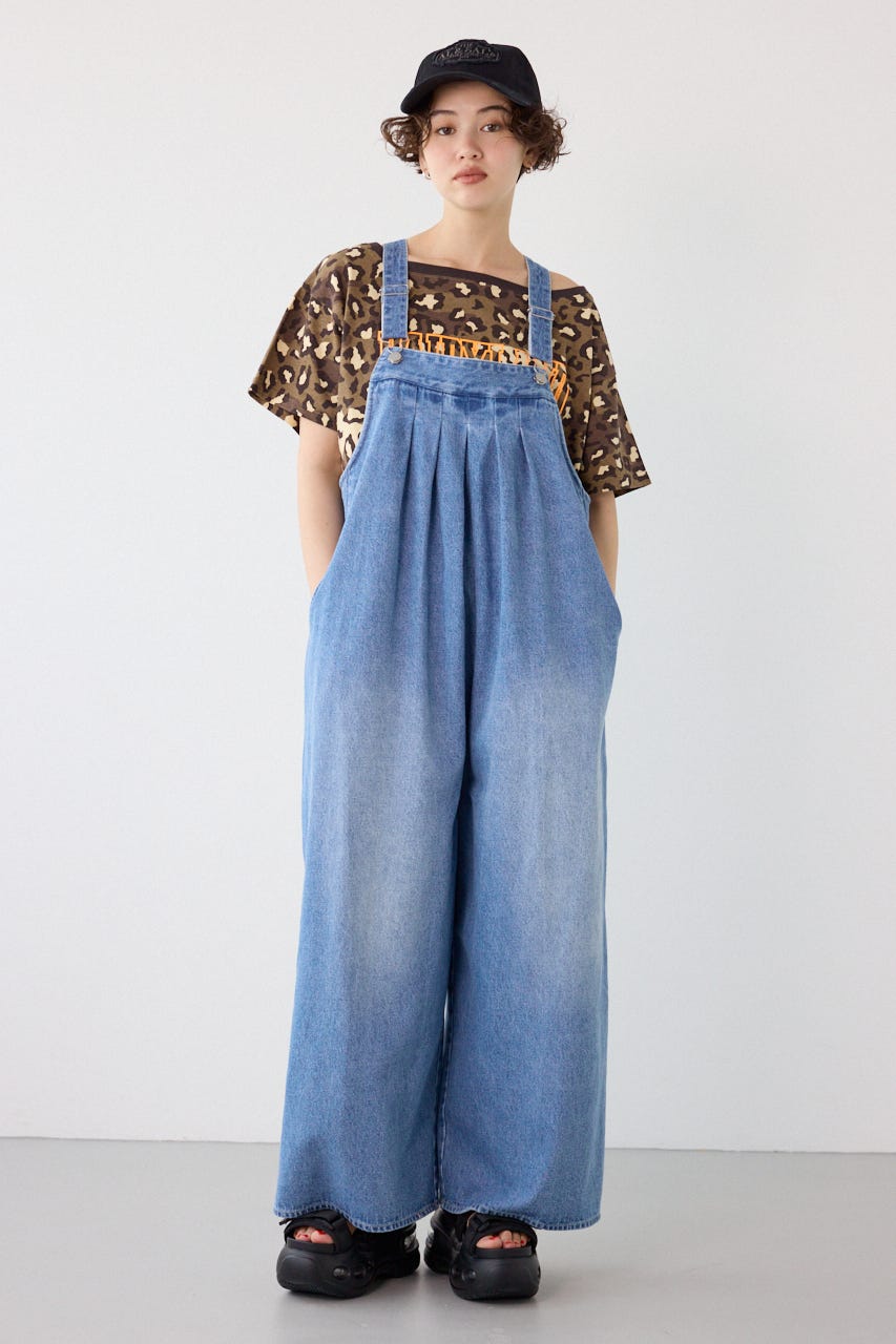 タックワイドサロペット BLU FREE