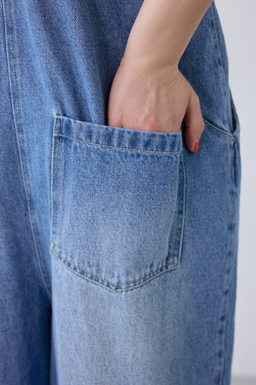 タックワイドサロペット BLU FREE