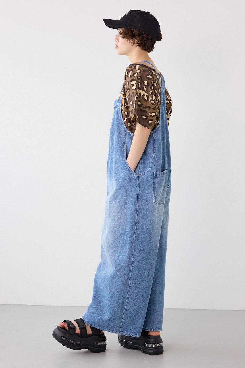 タックワイドサロペット BLU FREE