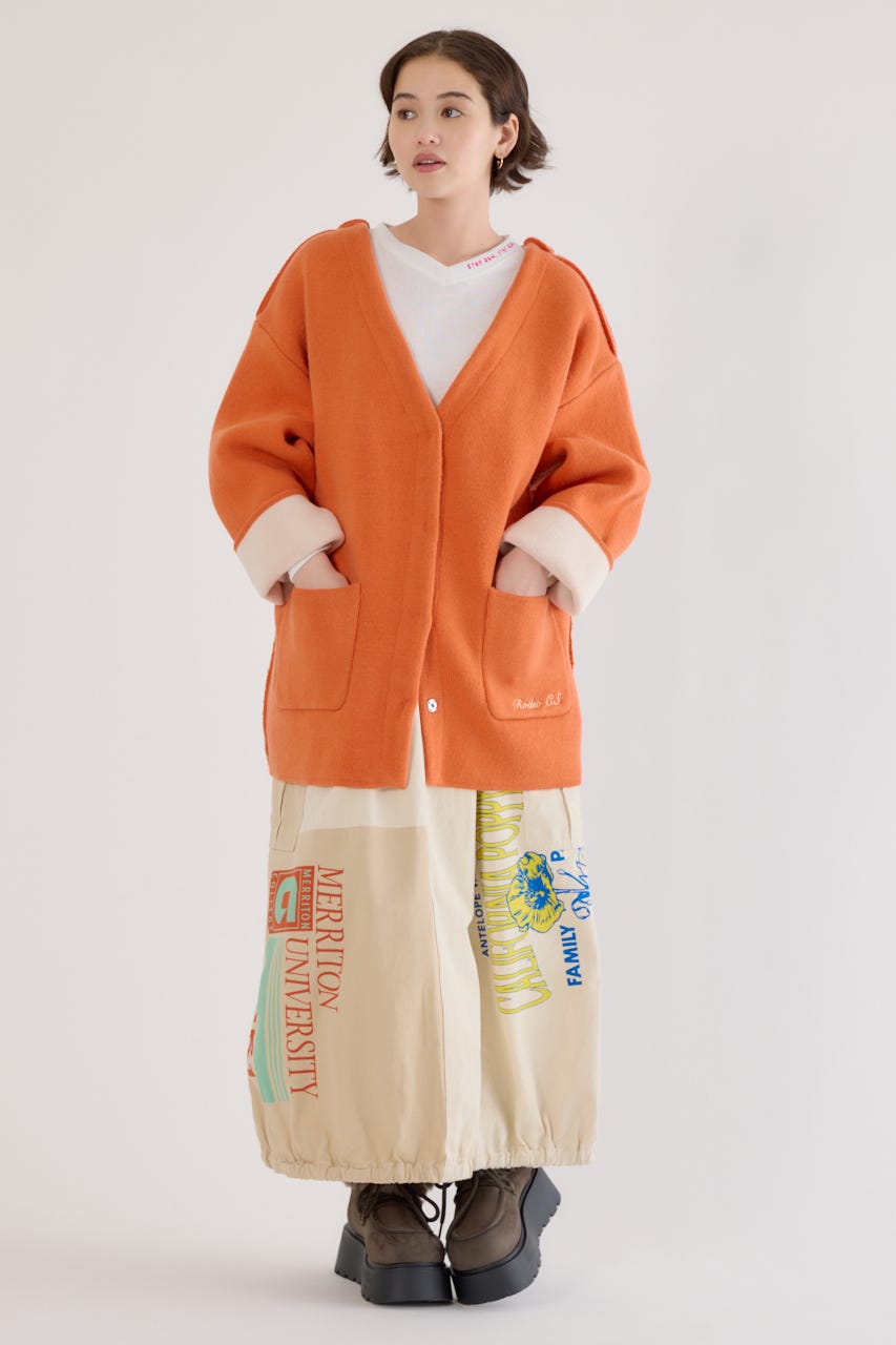 RODEO CROWNS WIDE BOWL | ダブルフェイスニットジャケット