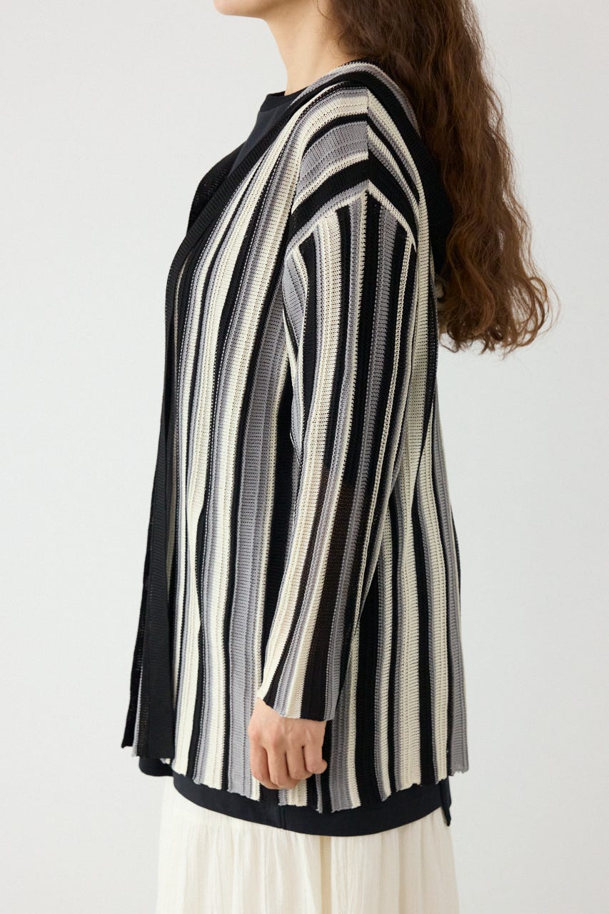 マルチカラーフードトッパー 柄BLK FREE