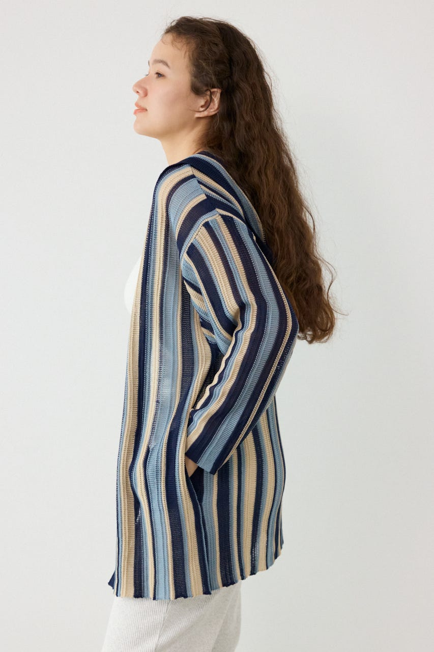 マルチカラーフードトッパー 柄BLU FREE