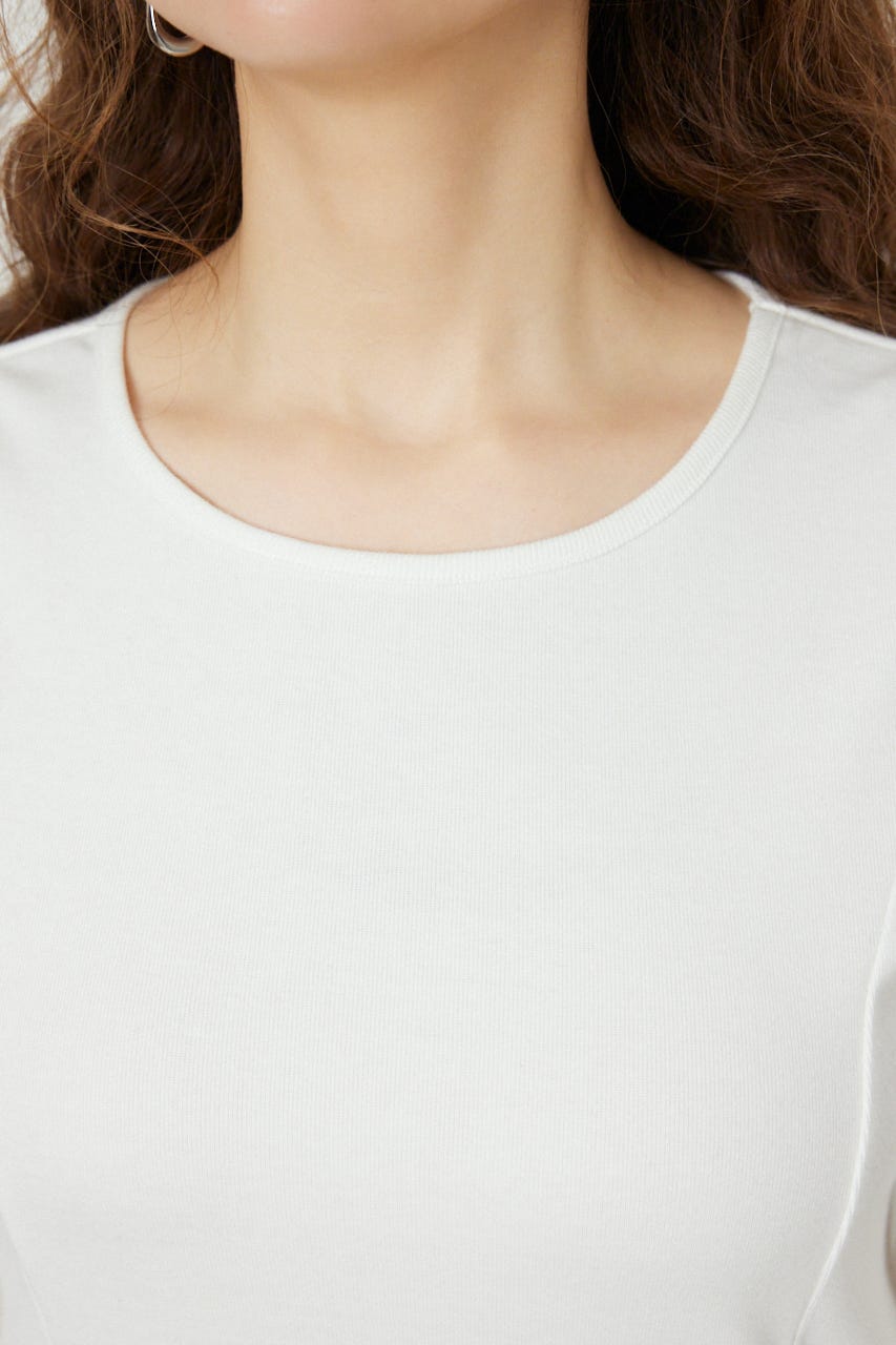 オープンショルダー2WAYトップス O/WHT FREE