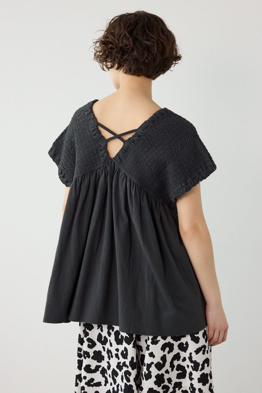 シャーリングトップス C.GRY FREE