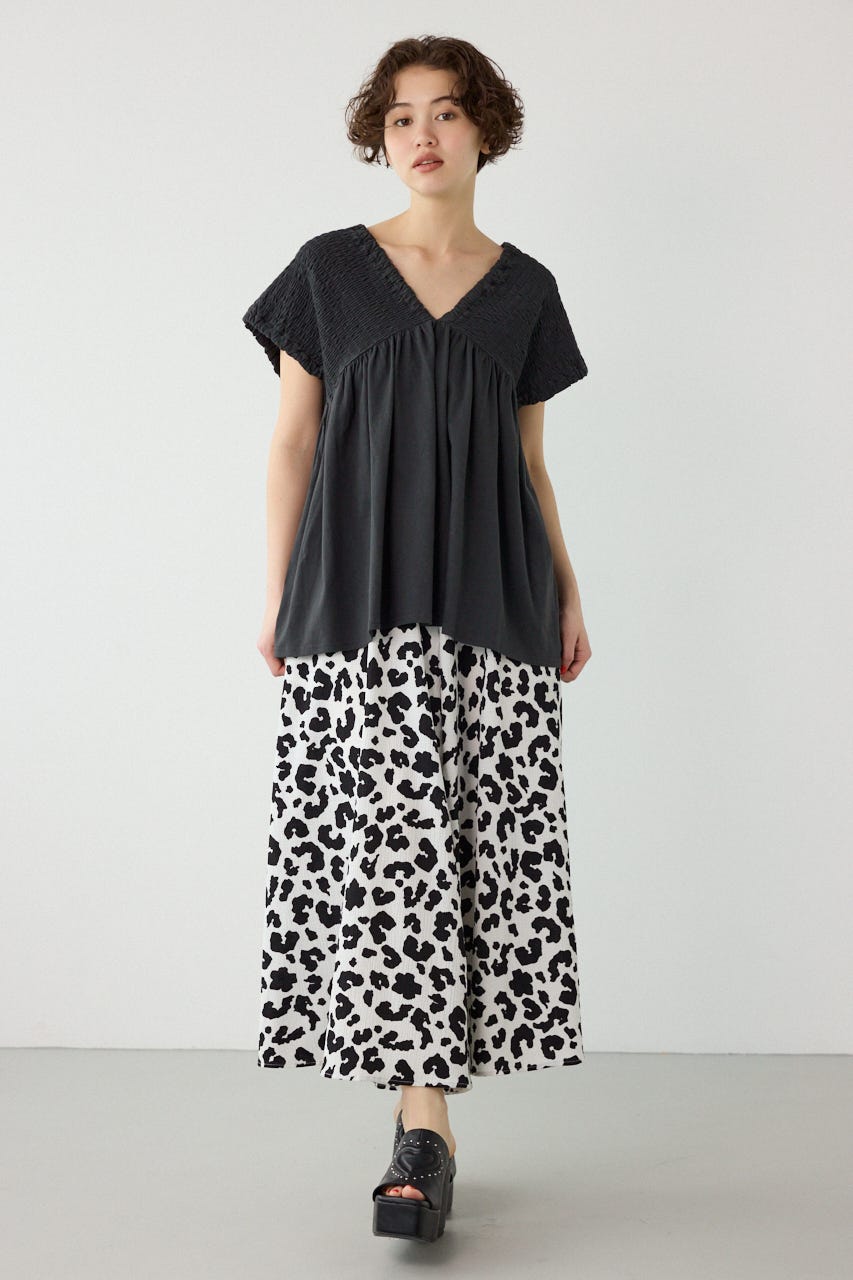 シャーリングトップス C.GRY FREE