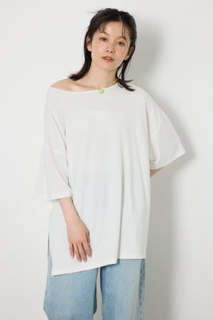 T/Fワンショルダールーズトップス