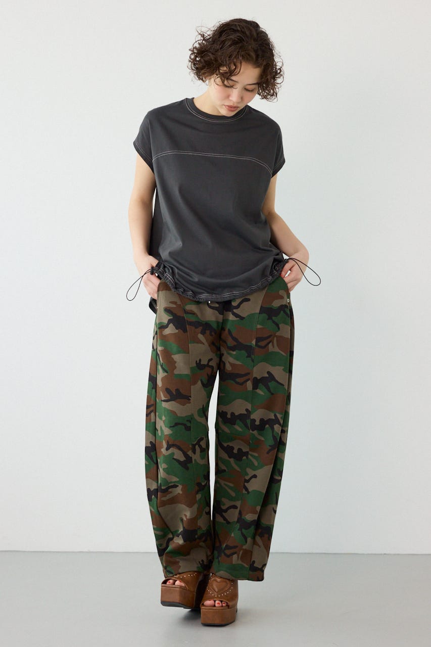 FREEZE LIGHTステッチドロストTシャツ C.GRY FREE