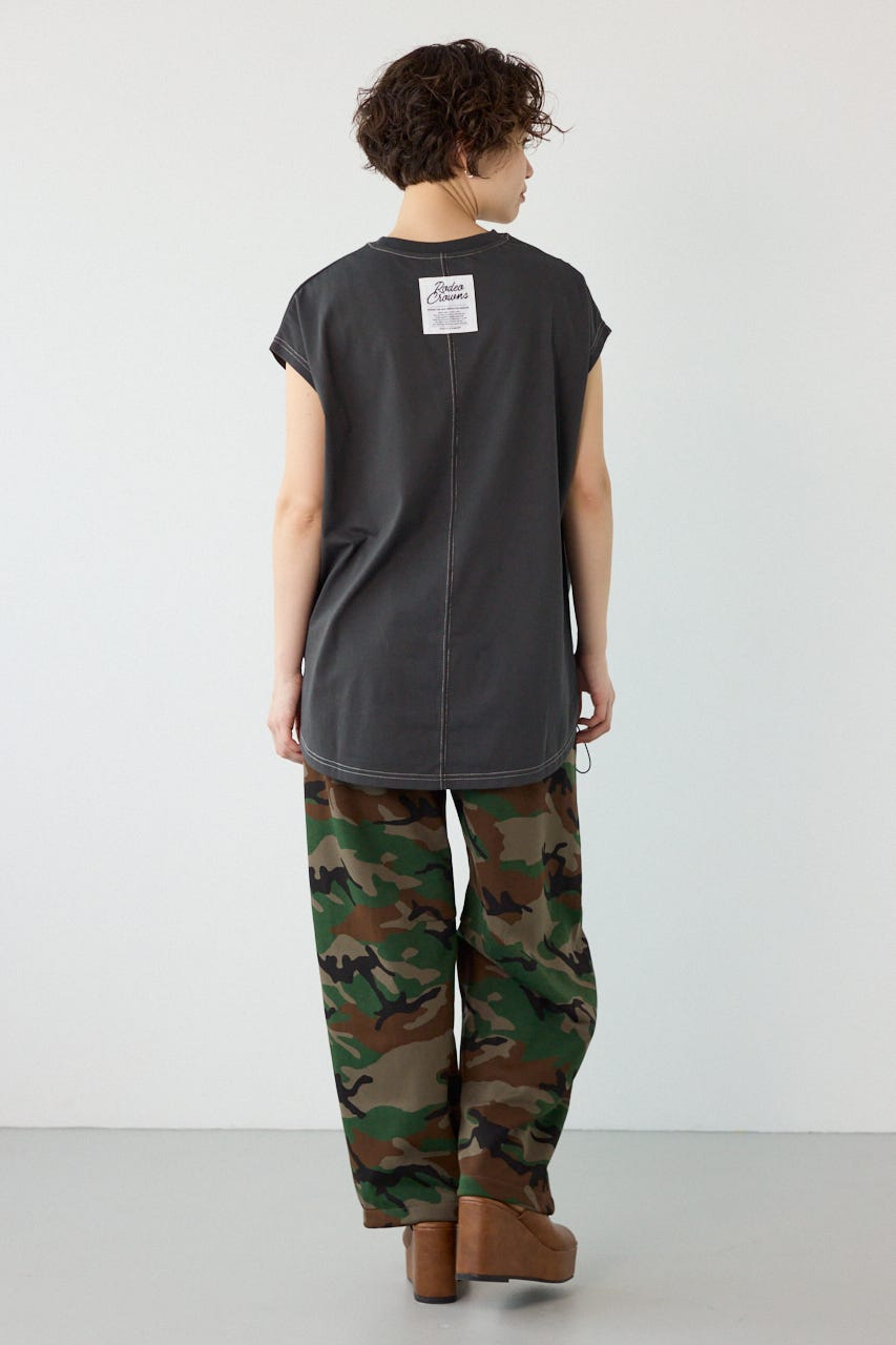 FREEZE LIGHTステッチドロストTシャツ C.GRY FREE