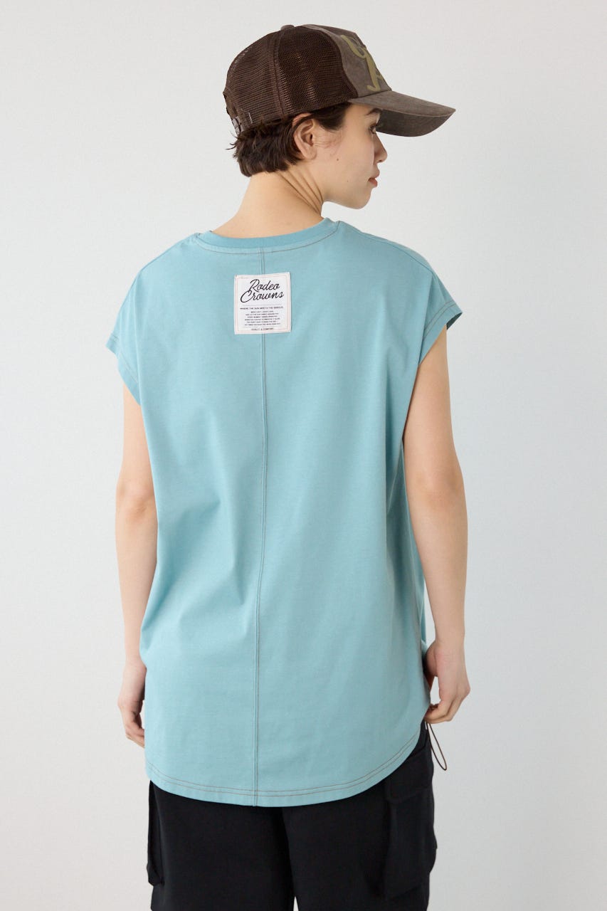 FREEZE LIGHTステッチドロストTシャツ D/SAX FREE