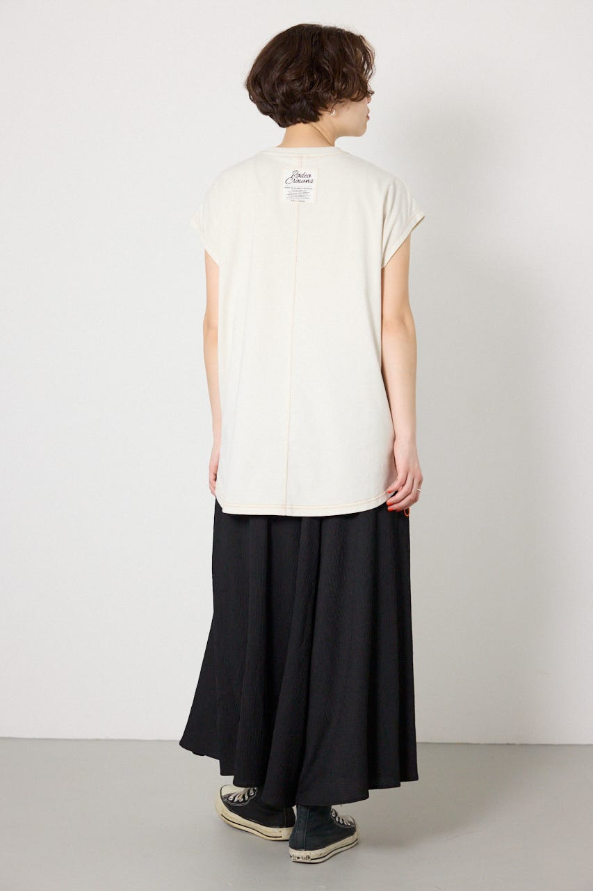 FREEZE LIGHTステッチドロストTシャツ IVOY FREE
