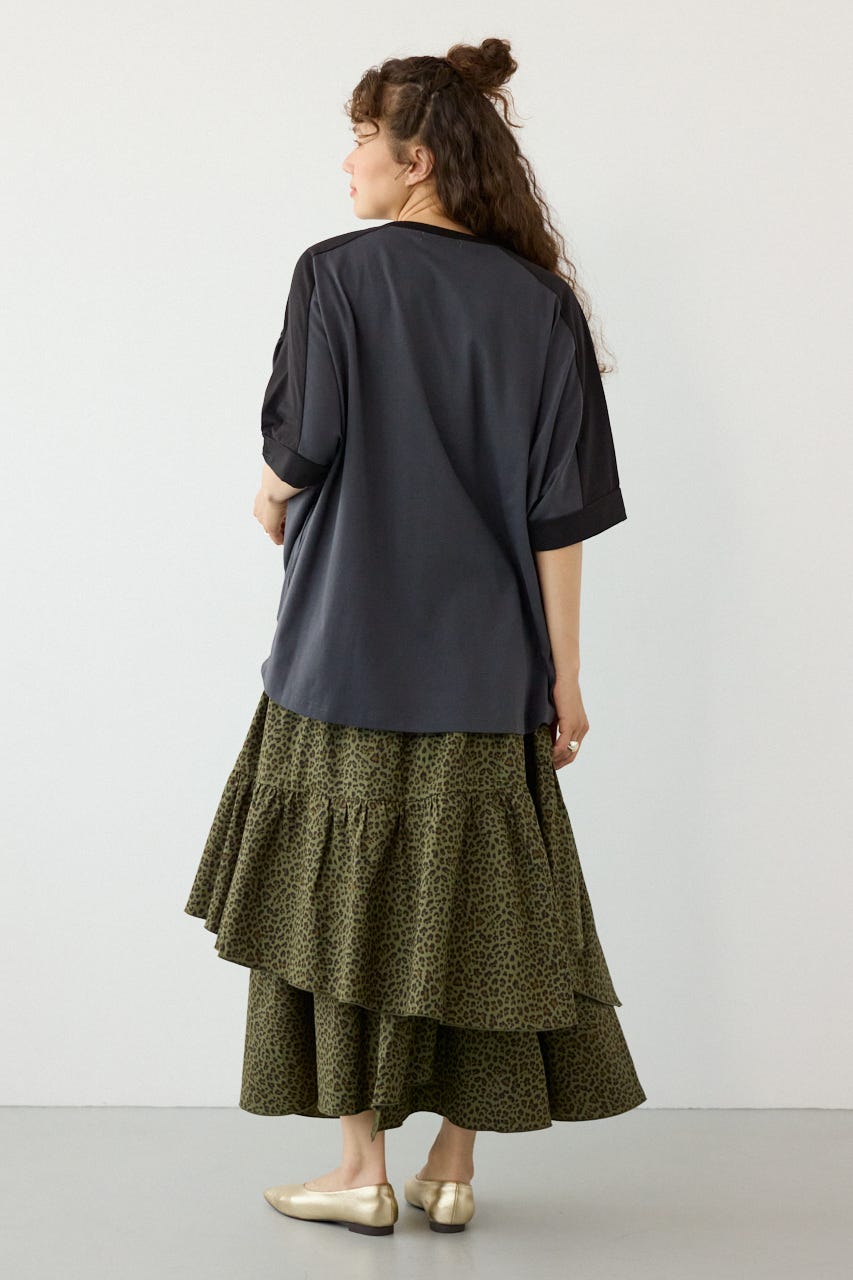 配色ドルマントップス BLK FREE
