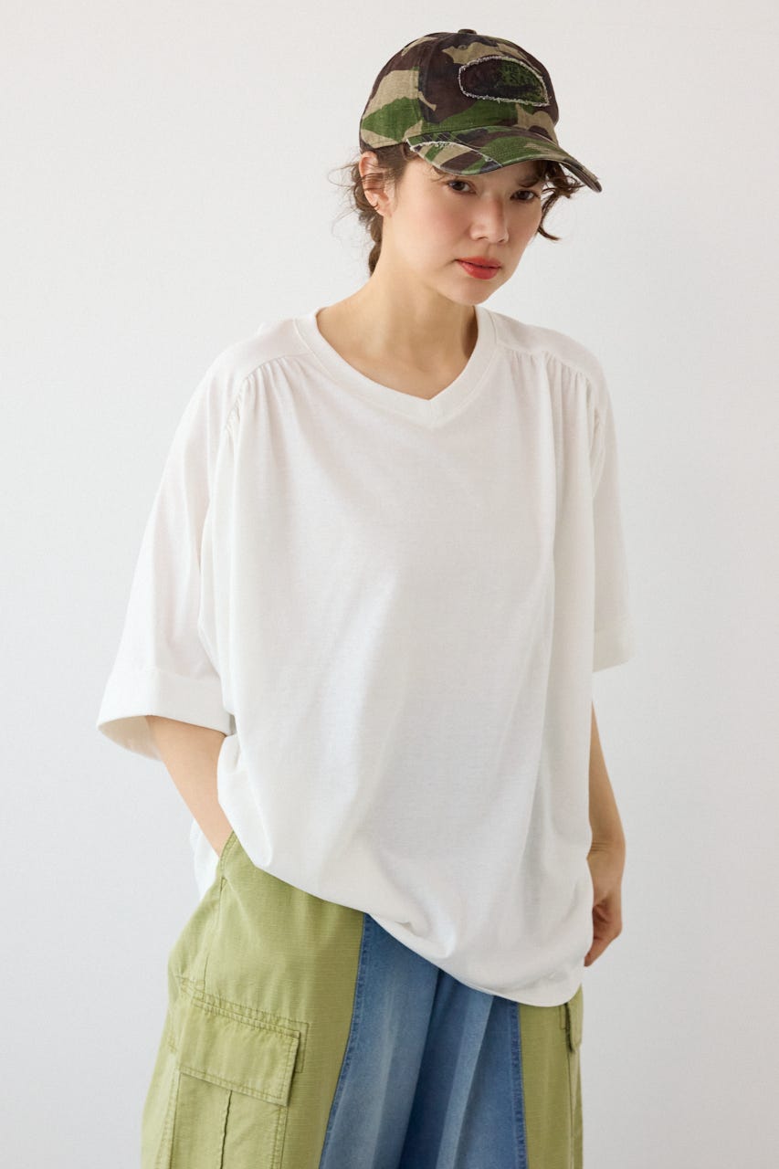 RODEO CROWNS WIDE BOWL | 配色ドルマントップス (Tシャツ・カットソー