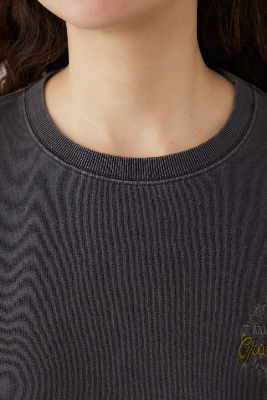 ミニ裏毛ハーフスリーブトップス C.GRY FREE