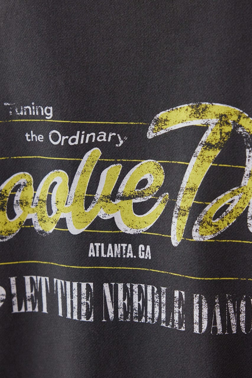 ミニ裏毛ハーフスリーブトップス C.GRY FREE