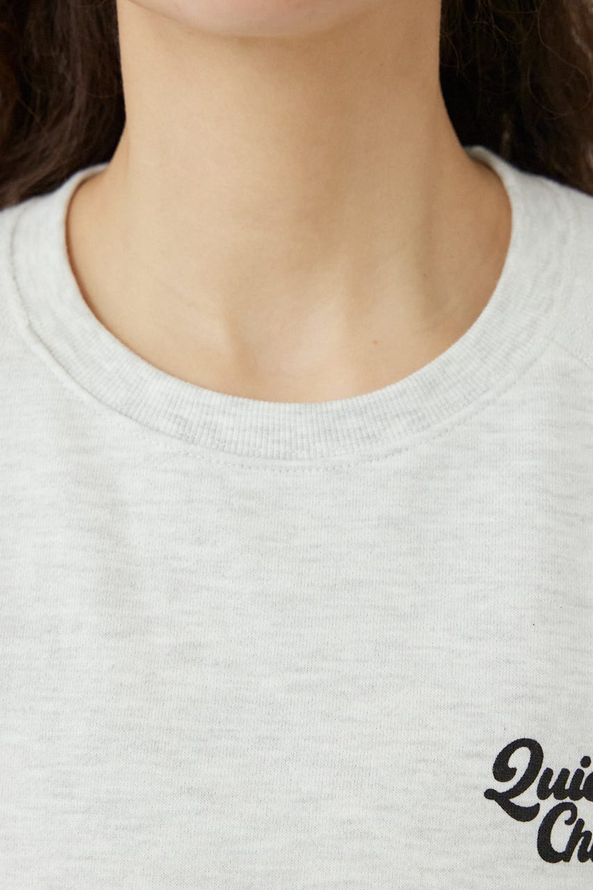 半袖リバーススウェットトップス L/T.GRY FREE