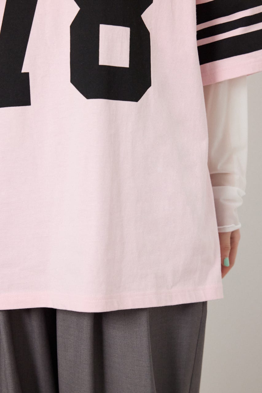 【SS先行アイテム】チュールレイヤードナンバートップス PNK FREE