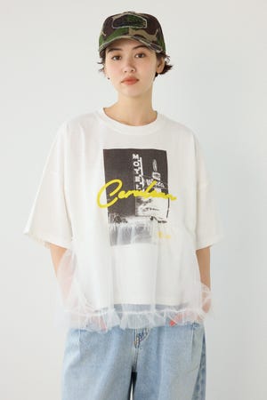 チュールドッキングトップス