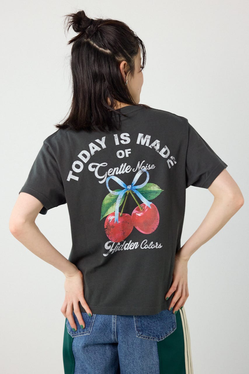 フルーツアソートTEE BLK M