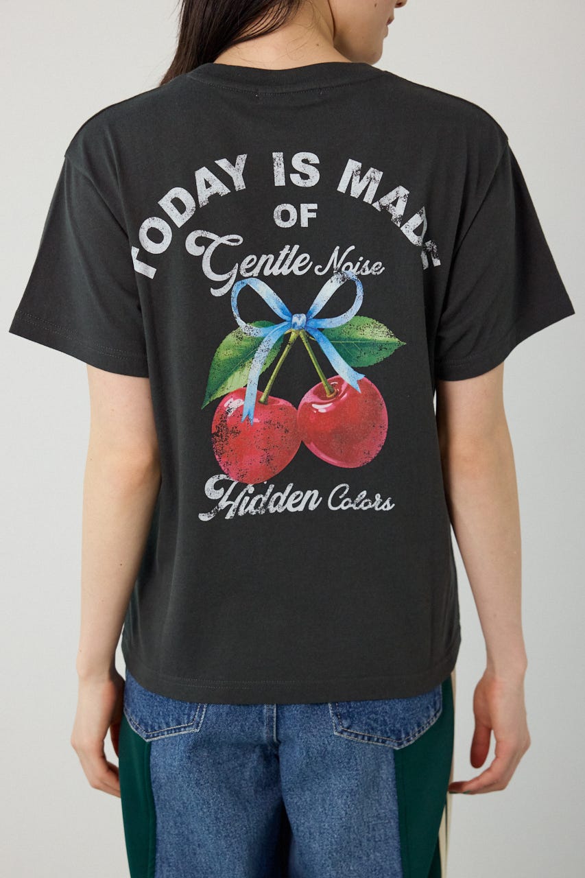 フルーツアソートTEE BLK M