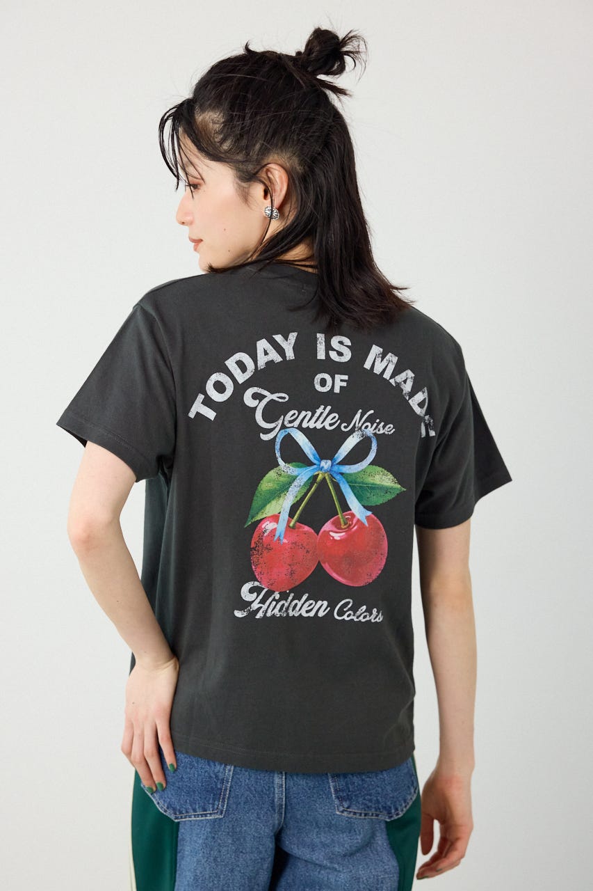 フルーツアソートTEE BLK M